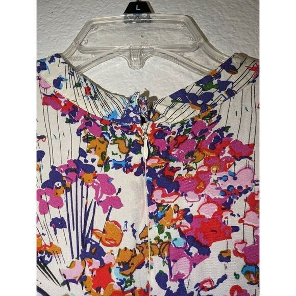 Neeru Kumar Floral Maxi Dress with Lace Top Size Small - Picture 7 of 16